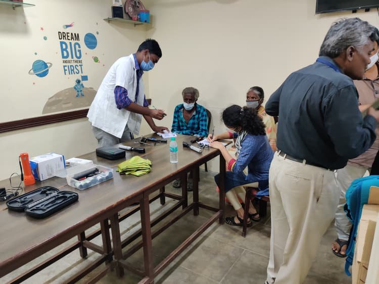 Medical Camp at Rural Village